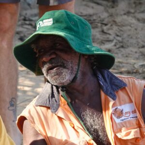 Wide Brim Hat - Green